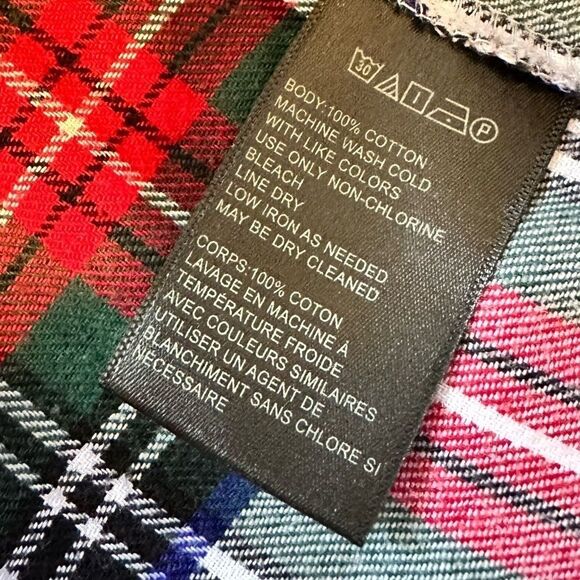 BDG Button Down Plaid Flannel Shirt - Picture 9 of 11